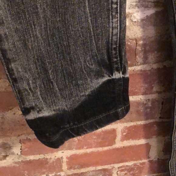Men’s Distressed Grey Jeans - Picture 4 of 5
